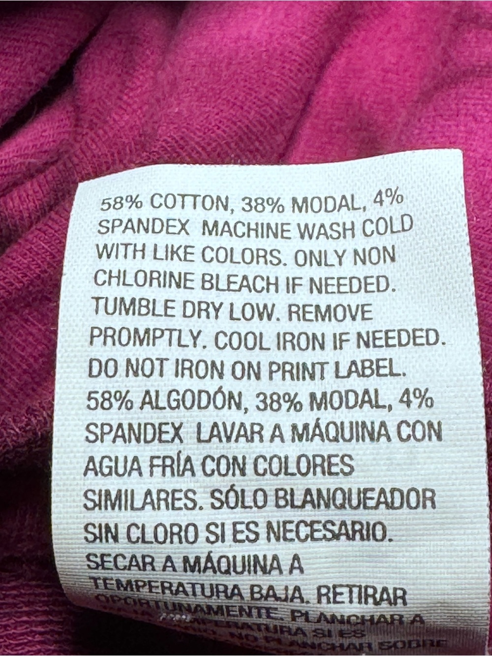 All in Motion Women’s Tie Dye Oversized Sweatshirt Berry Purple Size Large - Picture 8 of 11